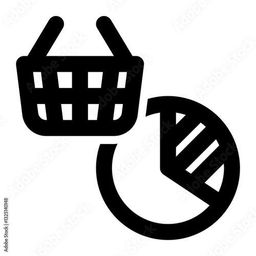 Sales Quota, Sales, Shopping Outline Icon
