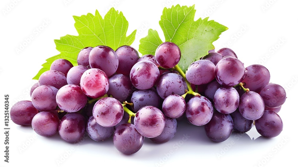 Fototapeta premium Isolated grapes bunch