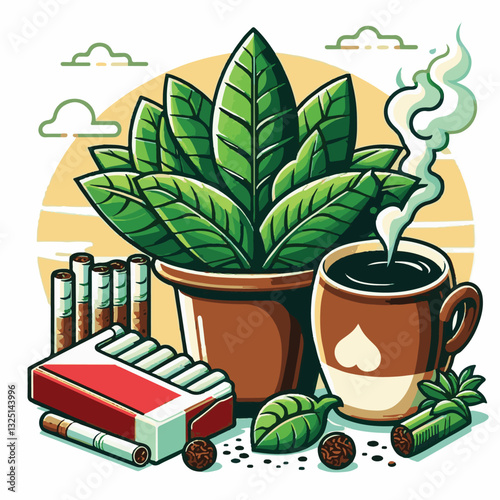 tobacco, nicotine, cigarette, health, background, cigar, smoke, cancer, leaf, addiction, risk, narcotic, unhealthy, toxic, plant, danger, industry, natural, crop, product, organic, nature, habit, harv