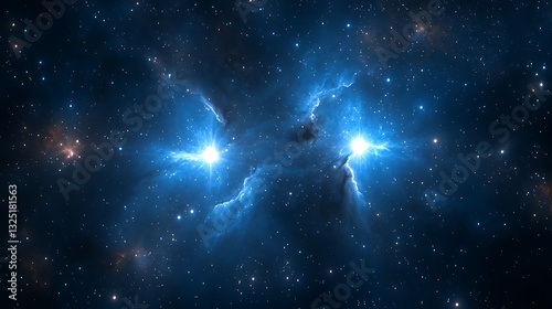 Captivating celestial display of stars and cosmic dust.
