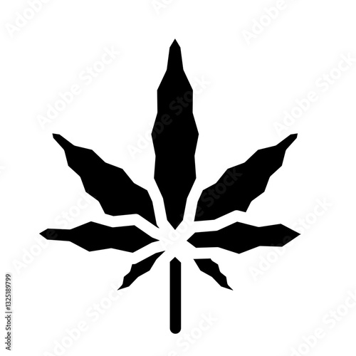 marijuana Solid icon