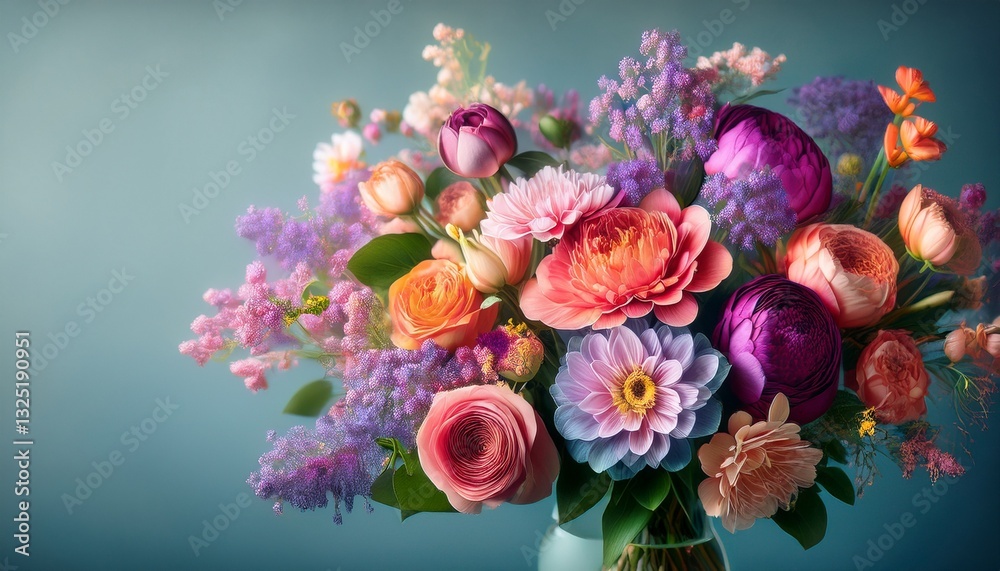 Obraz premium pretty floral bouquet