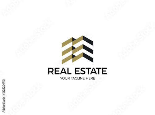 Wallpaper Mural Real Estate logo. Modern Real estate logo vector. Torontodigital.ca