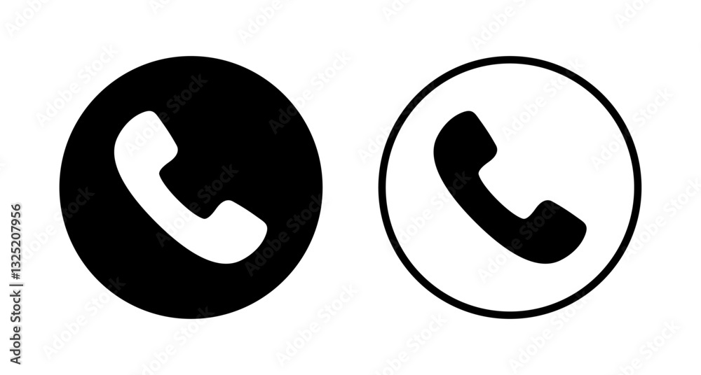 Call icon logo design. telephone sign and symbol. phone icon. contact us Call icon logo design. telephone sign and symbol. phone icon. contact us