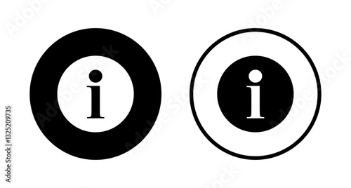 Information sign icon logo design. about us sign and symbol. question mark icon