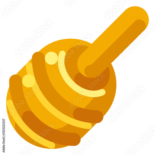Honey Dipper Icon – Wooden Honey Drizzler