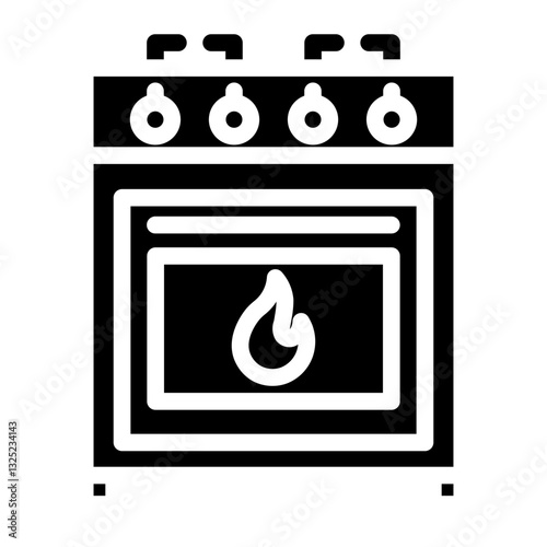 stove Solid icon