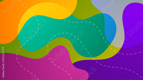 Abstract Blob Colorful Gradient Background_Abstract Blob Colorful Gradient Background-8