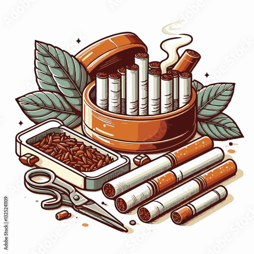 nicotine, tobacco, cigarette, health, cancer, smoke, addiction, background, unhealthy, risk, narcotic, danger, cigar, leaf, toxic, plant, product, industry, organic, crop, natural, habit, harvest, whi