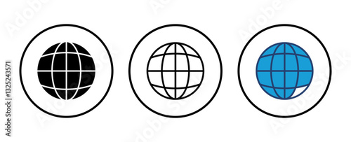 Web icon vector. go to web icon. web click icon