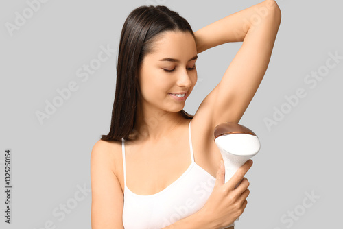Beautiful young woman with ...