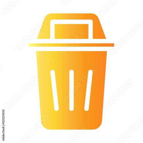 trash Gradient icon