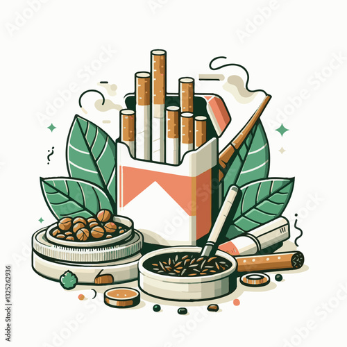 nicotine, tobacco, cigarette, health, cancer, smoke, addiction, background, unhealthy, risk, narcotic, danger, cigar, leaf, toxic, plant, product, industry, organic, crop, natural, habit, harvest, whi
