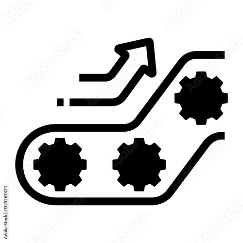 conveyor Line Icon