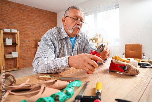 Experienced shoemaker craft...