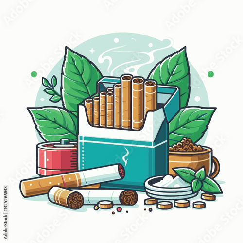 nicotine, tobacco, cigarette, health, cancer, smoke, addiction, background, unhealthy, risk, narcotic, danger, cigar, leaf, toxic, plant, product, industry, organic, crop, natural, habit, harvest, whi