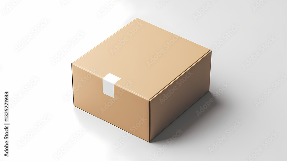 Fototapeta premium Shipping Box on display