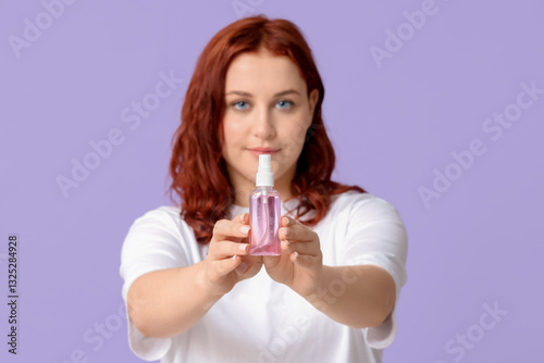 Beautiful young woman with ...