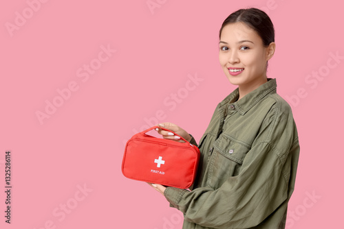 Beautiful young Asian woman...