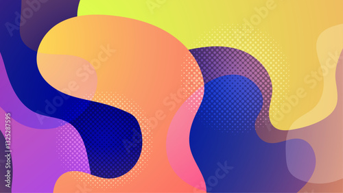 Abstract Blob Colorful Gradient Background_Abstract Blob Colorful Gradient Background-18