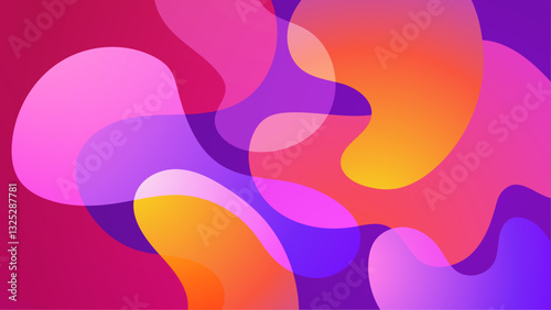 Abstract Blob Colorful Gradient Background_Abstract Blob Colorful Gradient Background-32