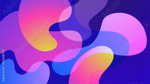 Abstract Blob Colorful Gradient Background_Abstract Blob Colorful Gradient Background-33