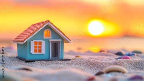 Small House Model at Sunset Beach 