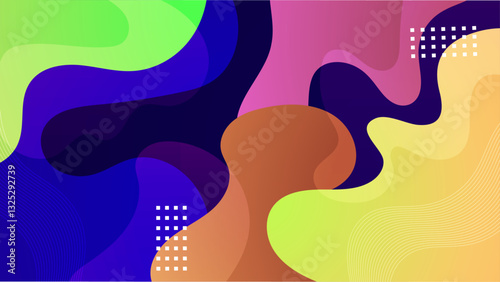 Abstract Blob Colorful Gradient Background-29