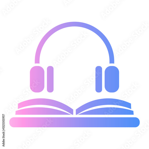 audio book Gradient icon