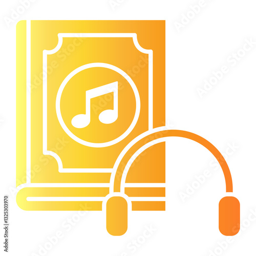 audio book Gradient icon