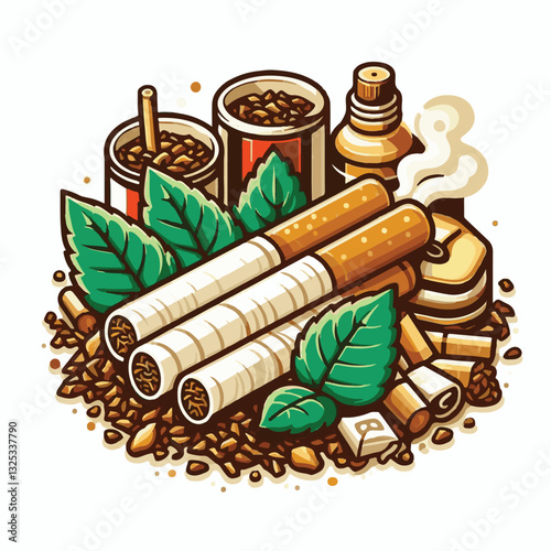 nicotine, tobacco, cigarette, health, cancer, smoke, addiction, background, unhealthy, risk, narcotic, danger, cigar, leaf, toxic, plant, product, industry, organic, crop, natural, habit, harvest, whi