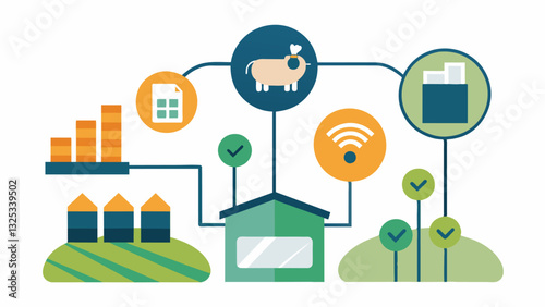 With the ability to analyze data and make realtime adjustments smart silage systems improve the overall quality and consistency of silage ultimately leading to healthier and more. Vector illustration
