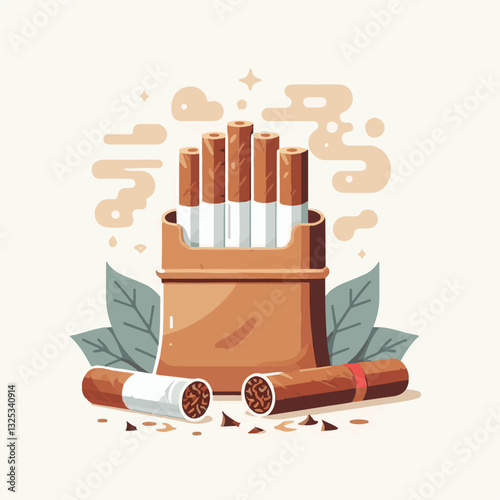 tobacco, nicotine, cigarette, cancer, health, smoke, unhealthy, background, danger, leaf, risk, addiction, narcotic, cigar, product, plant, toxic, habit, industry, organic, crop, natural, harvest, whi