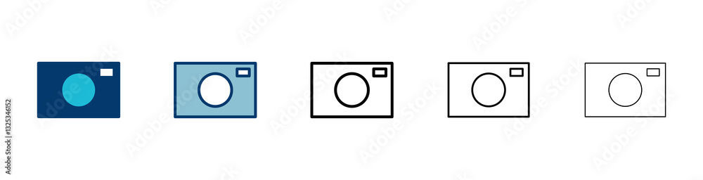 Camera Icon vector isolated on white background. Camera symbol. Camera vector icon Camera Icon vector isolated on white background. Camera symbol. Camera vector icon