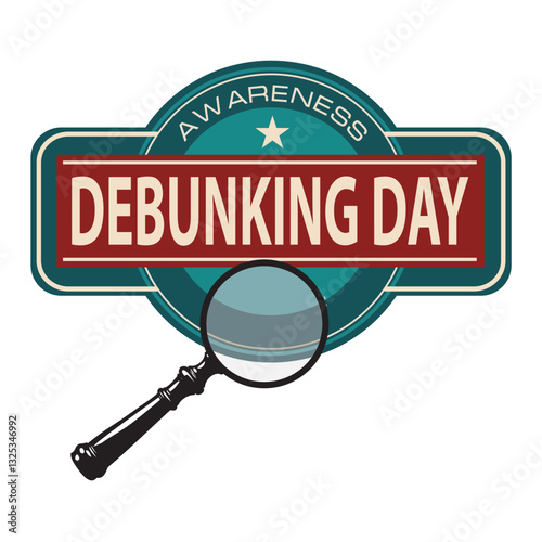 Label for Debunking Day
