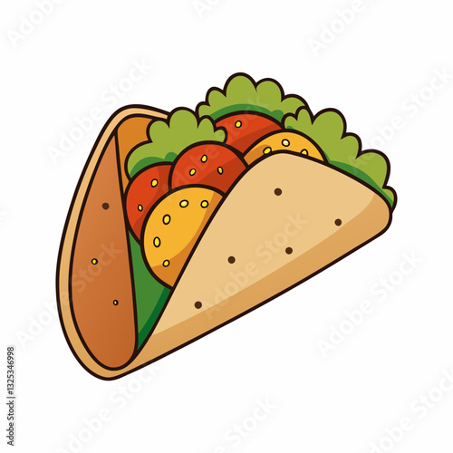 fajitas food on white