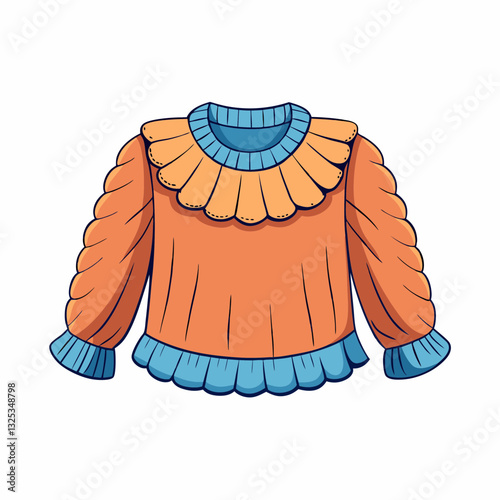 vector illustration of a blue bird