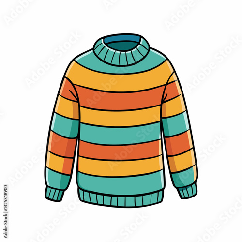 sweater isolated on white