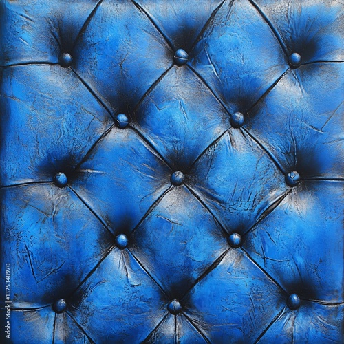 Elegant Blue Leather Texture Background for Premium Products and Luxury Brands