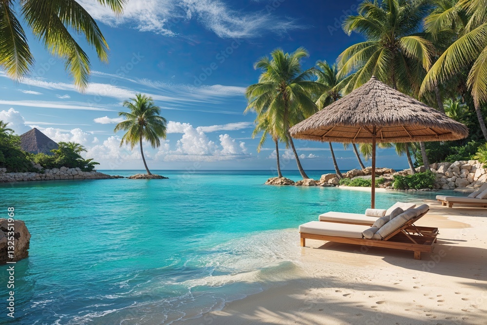 Enchanting Tropical Blue Water Escape for a Perfect Summer Getaway Enchanting Tropical Blue Water Escape for a Perfect Summer Getaway