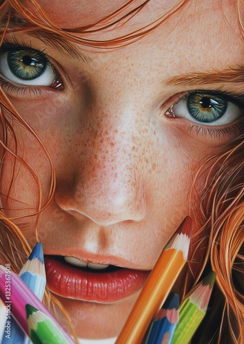 Vibrant Colored Pencils Wallpaper for Creative Projects and Artistic Backgrounds