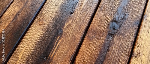 Professional Staining of Hardwood Timber Patio Decking for Outdoor Renovation Projects