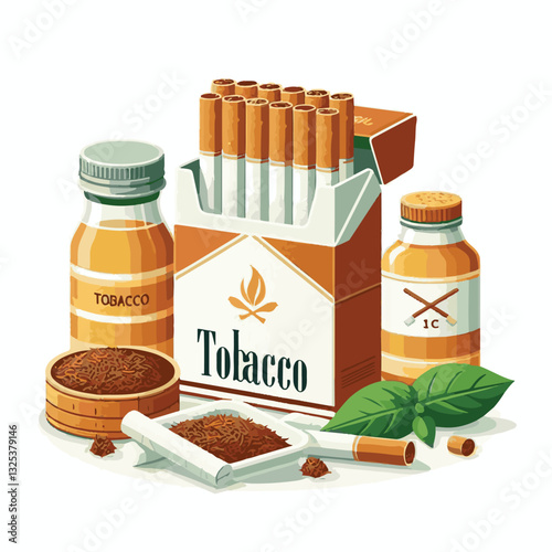 tobacco, nicotine, cigarette, cancer, health, smoke, unhealthy, background, danger, leaf, risk, addiction, narcotic, cigar, product, plant, toxic, habit, industry, organic, crop, natural, harvest, whi