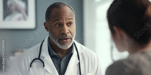 Medical Professional Leading Medical Examination for Patient Diagnosis and Care