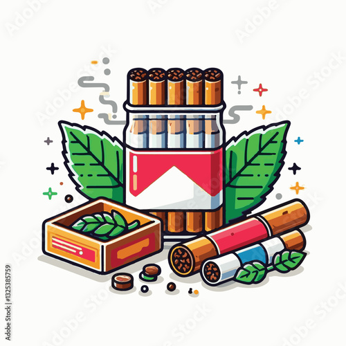 tobacco, nicotine, cigarette, cancer, health, smoke, unhealthy, background, danger, leaf, risk, addiction, narcotic, cigar, product, plant, toxic, habit, industry, organic, crop, natural, harvest, whi