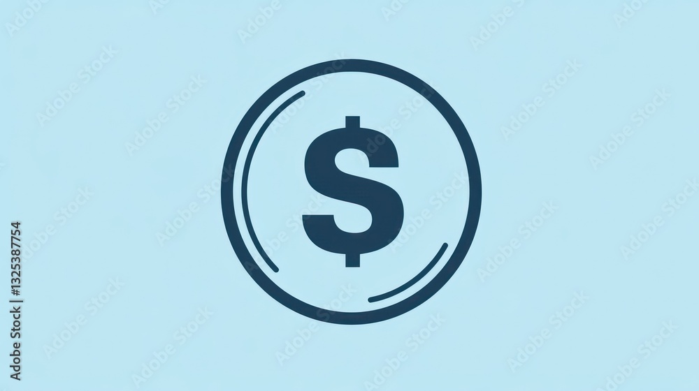 Dollar Sign Icon Financial Symbol Money Icon Currency Payment Banking Business Finance Dollar Sign Icon Financial Symbol Money Icon Currency Payment Banking Business Finance