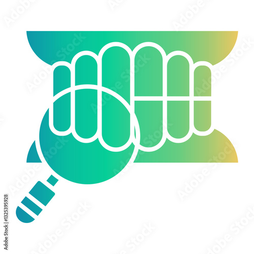 teeth Gradient icon