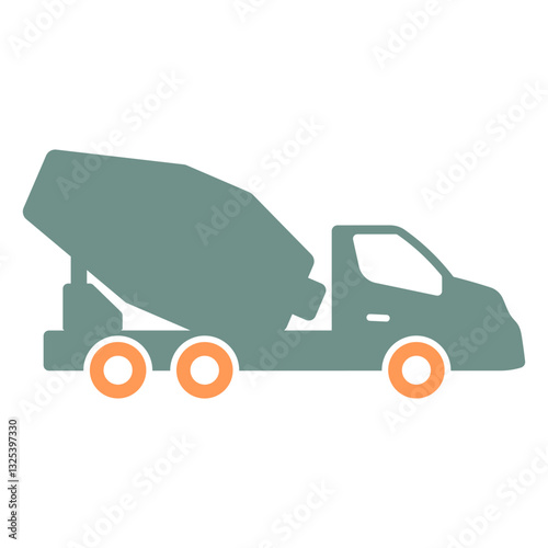 concrete mixer truck