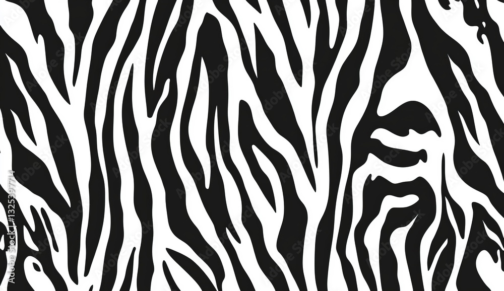 Abstract Zebra Pattern Background Abstract Zebra Pattern Background
