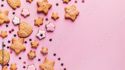 The Biscuit Background of Children's Day: The Crispy and Sweet Paving of a Magical Journey of Childlike Innocence